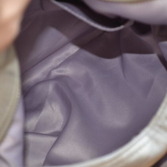 Coach Signature Bag Purse Silver F17490 - Picture 6 of 7